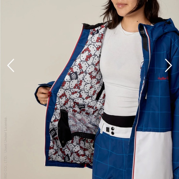 686 Hello Kitty Patterned Jacket - Picture 7 of 12